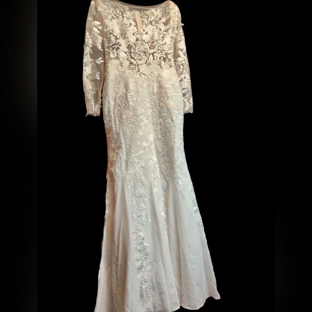 Bridess Lace Wedding Dress 10
